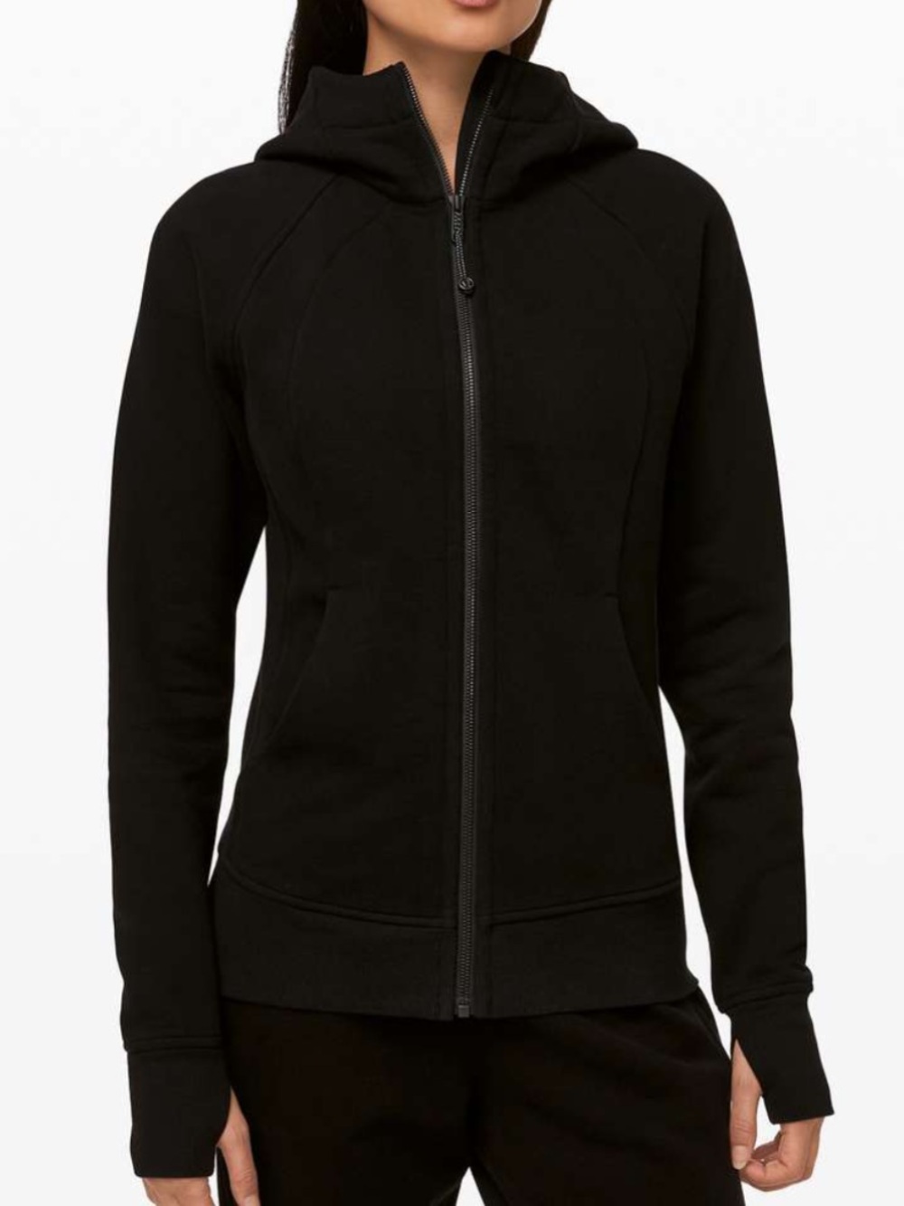 Lululemon Scuba Hoodie *Light Cotton Fleece
Black